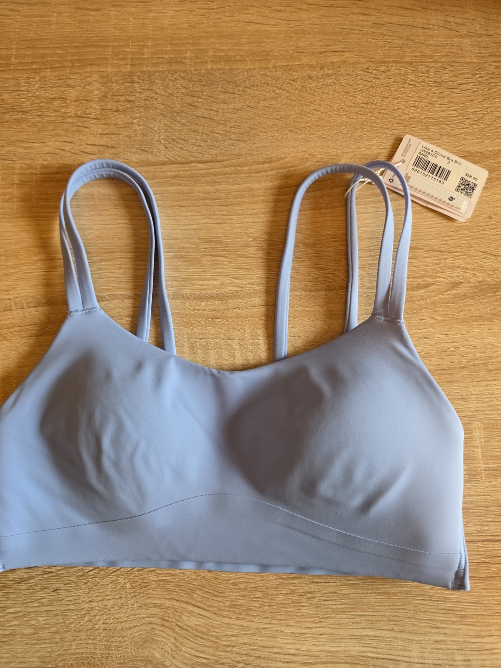 Lululemon Like a Cloud Bra B/C – Soft Blue – Size 2